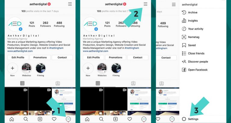 How To Remove Instagram Account From App Aether Digital